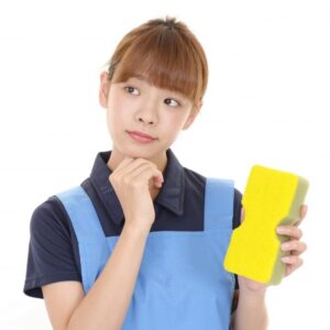 掃除する時間がない